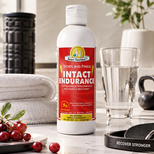 Intact Endurance™ bottle — alternate angle