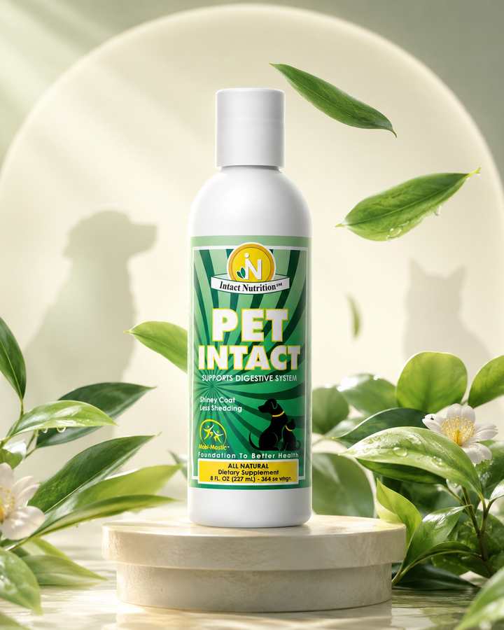Pet Intact™ bottle — alternate angle