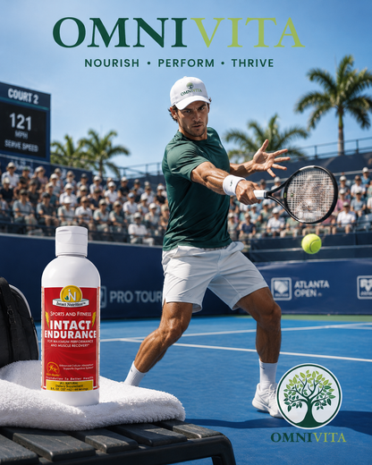 Tennis player with Intact Endurance