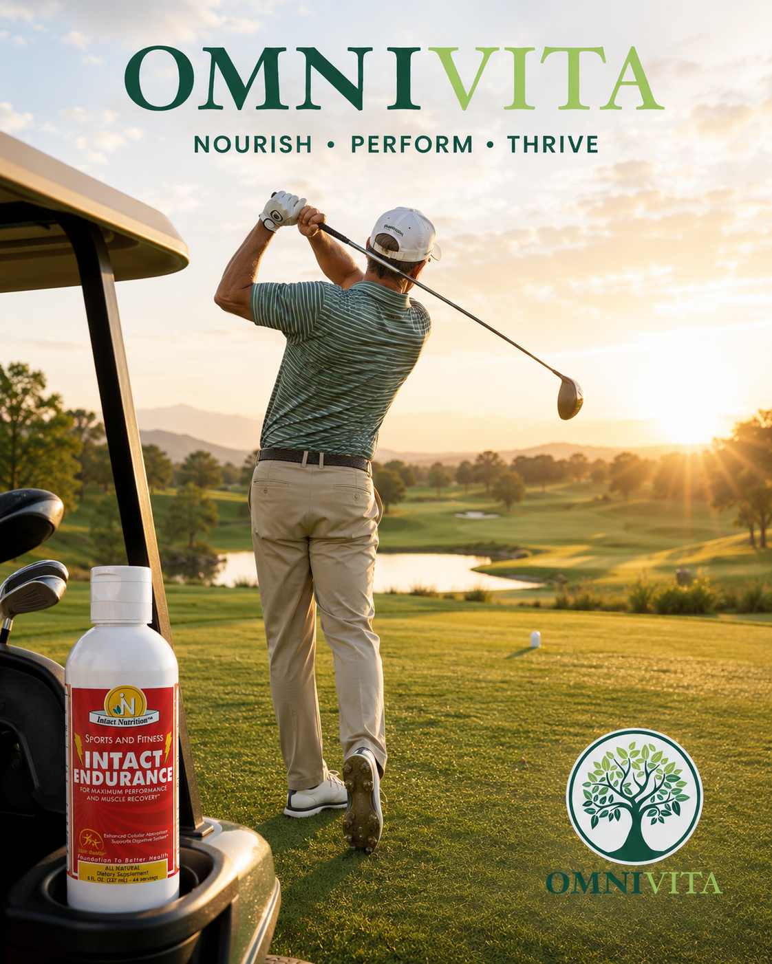 Golfer with Intact Endurance