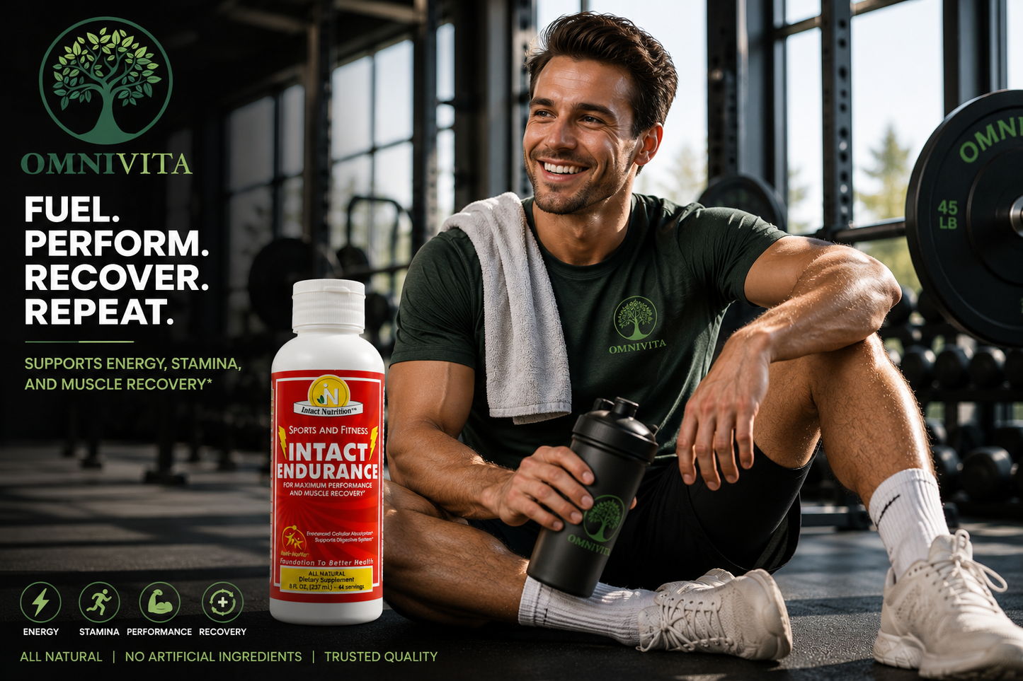 Intact Endurance — supports energy, stamina and muscle recovery